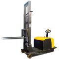1t electric stacker truck balance forklift mini pallet stacker for sale